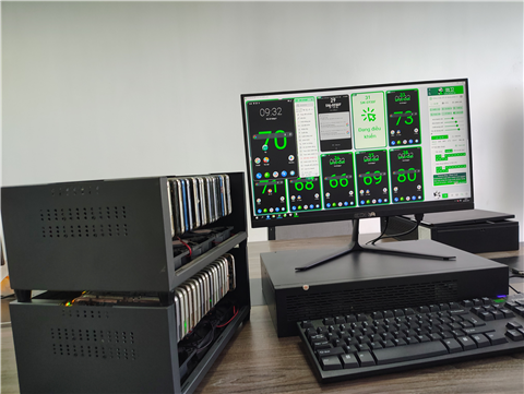 Ảnh Lắp Đặt Box Phone Farm Tại Hòa Lạc – Hà Nội